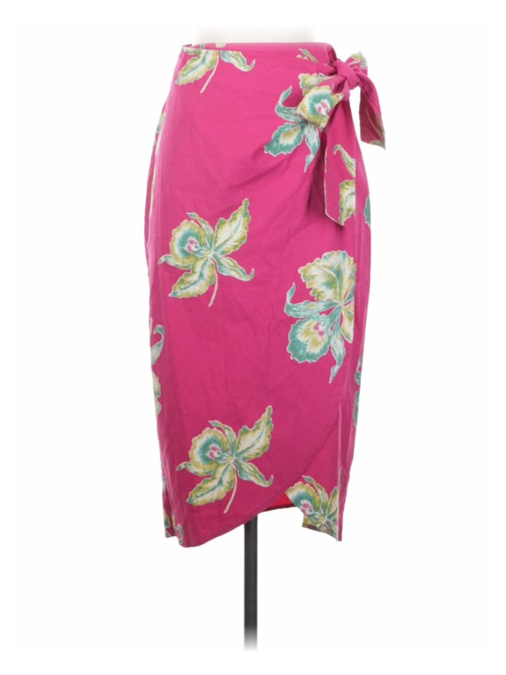Faherty Pacifica Seersucker Wrap Skirt